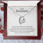 To My Soulmate | I Love You - Forever Love Necklace