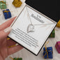 To My Soulmate | I Love You - Forever Love Necklace
